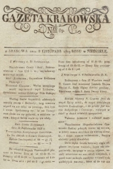 Gazeta Krakowska. 1829, nr 89