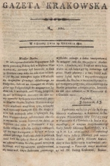 Gazeta Krakowska. 1810, nr 101