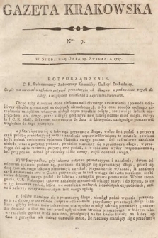 Gazeta Krakowska. 1797, nr 9