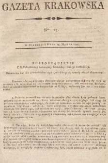 Gazeta Krakowska. 1797, nr 23