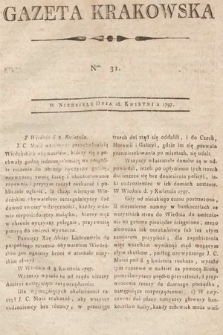 Gazeta Krakowska. 1797, nr 31