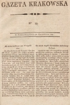 Gazeta Krakowska. 1797, nr 35
