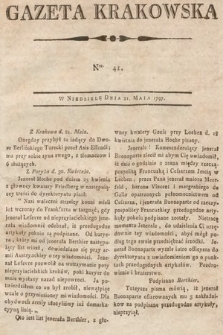 Gazeta Krakowska. 1797, nr 41