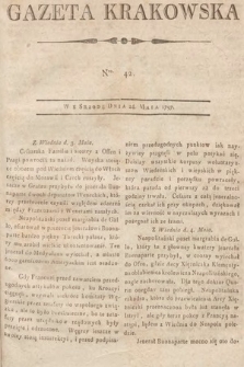 Gazeta Krakowska. 1797, nr 42