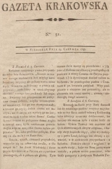 Gazeta Krakowska. 1797, nr 51