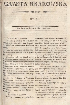 Gazeta Krakowska. 1800, nr 31