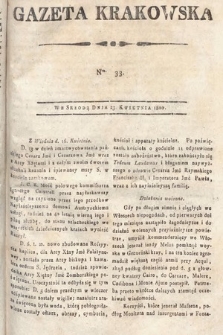 Gazeta Krakowska. 1800, nr 33