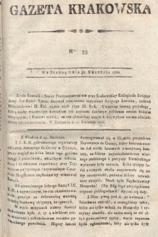 Gazeta Krakowska. 1800, nr 35