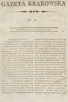 Gazeta Krakowska. 1797, nr 76