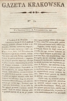 Gazeta Krakowska. 1797, nr 84