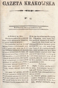 Gazeta Krakowska. 1800, nr 45