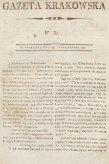 Gazeta Krakowska. 1797, nr 87