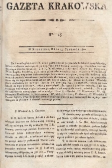 Gazeta Krakowska. 1800, nr 48