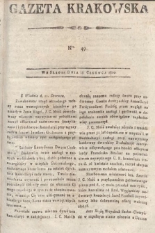 Gazeta Krakowska. 1800, nr 49