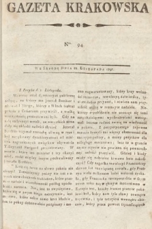 Gazeta Krakowska. 1797, nr 94