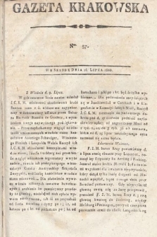 Gazeta Krakowska. 1800, nr 57