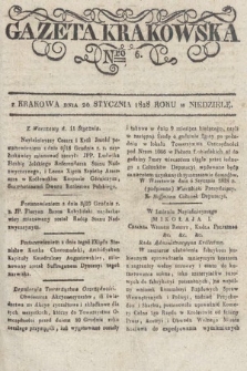 Gazeta Krakowska. 1828, nr 6