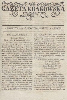 Gazeta Krakowska. 1828, nr 7