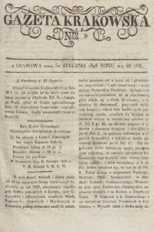 Gazeta Krakowska. 1828, nr 9