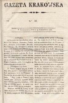 Gazeta Krakowska. 1800, nr 66