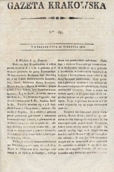 Gazeta Krakowska. 1800, nr 67