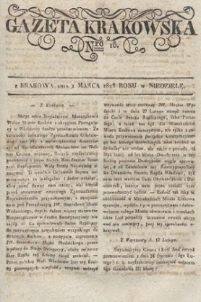 Gazeta Krakowska. 1828, nr 18