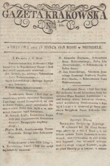 Gazeta Krakowska. 1828, nr 24