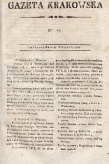 Gazeta Krakowska. 1800, nr 77