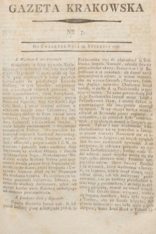 Gazeta Krakowska. 1796, nr 7