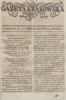 Gazeta Krakowska. 1828, nr 34