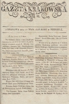 Gazeta Krakowska. 1828, nr 38