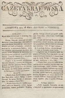 Gazeta Krakowska. 1828, nr 40