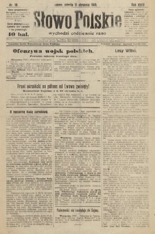 Słowo Polskie. 1919, nr 10