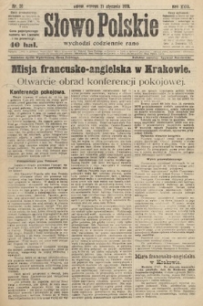 Słowo Polskie. 1919, nr 20