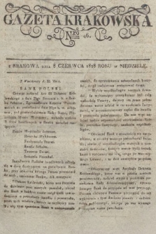 Gazeta Krakowska. 1828, nr 46