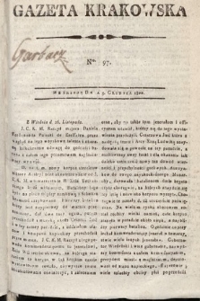 Gazeta Krakowska. 1800, nr 97