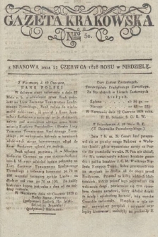 Gazeta Krakowska. 1828, nr 50