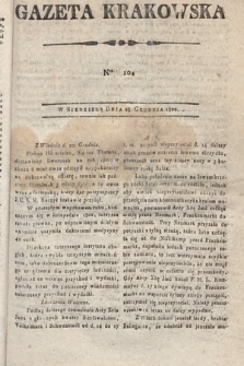 Gazeta Krakowska. 1800, nr 104