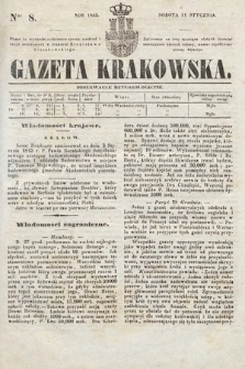 Gazeta Krakowska. 1845, nr 8