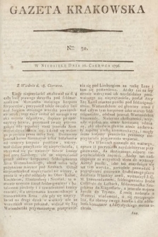 Gazeta Krakowska. 1796, nr 50