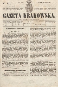 Gazeta Krakowska. 1845, nr 11