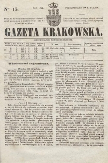 Gazeta Krakowska. 1845, nr 15