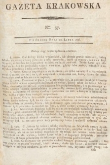 Gazeta Krakowska. 1796, nr 57