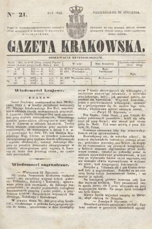 Gazeta Krakowska. 1845, nr 21