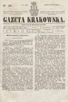 Gazeta Krakowska. 1845, nr 23