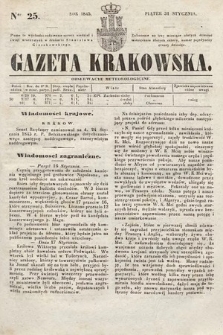 Gazeta Krakowska. 1845, nr 25