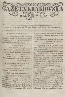 Gazeta Krakowska. 1828, nr 78