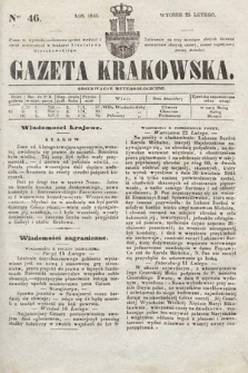 Gazeta Krakowska. 1845, nr 46