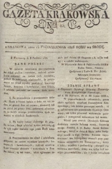 Gazeta Krakowska. 1828, nr 83