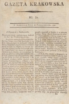 Gazeta Krakowska. 1796, nr 82